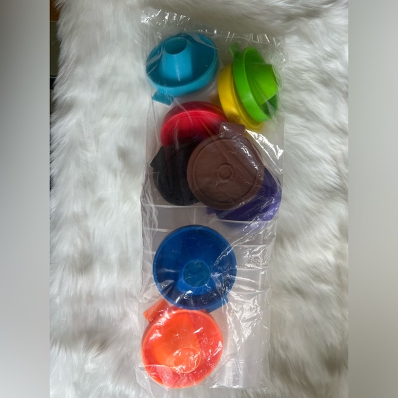 S & S worldwide set of 10 no spill paint cups - Picture 3 of 3